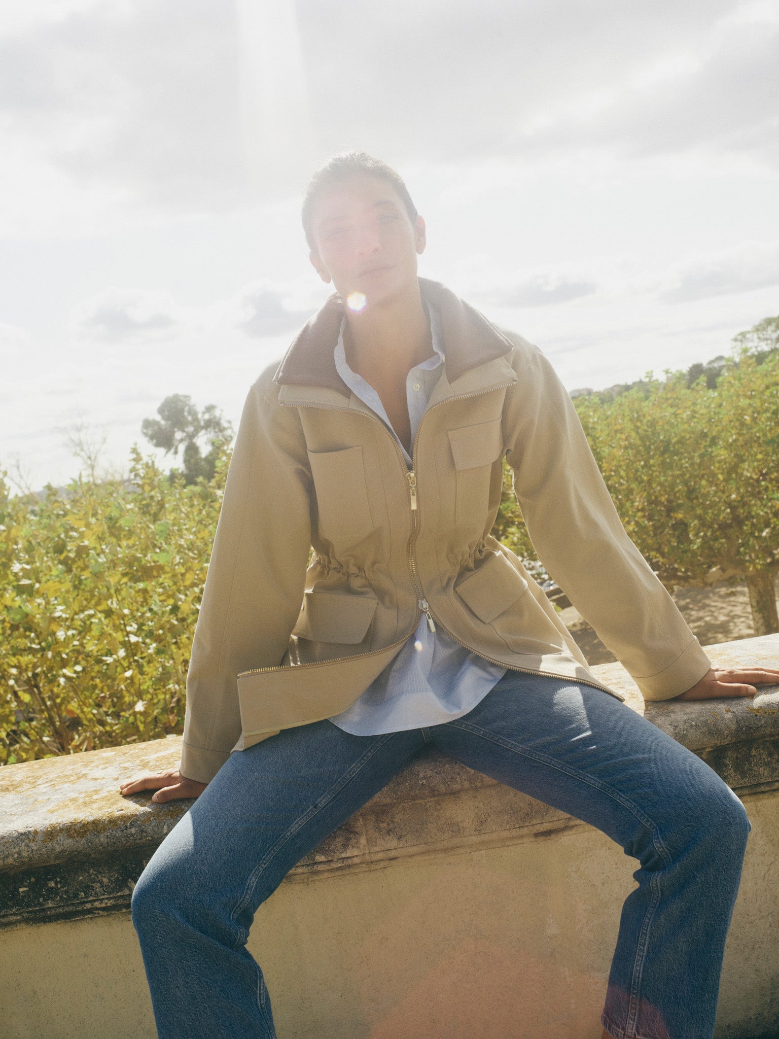 Modelshot / Twill / Detail